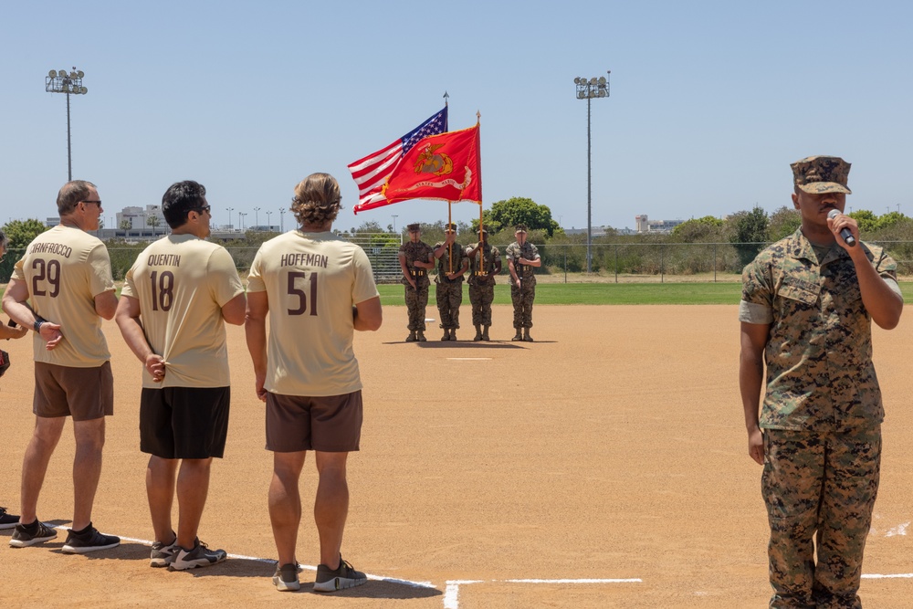 Padres Alumni &amp; MCRD San Diego Softball Game