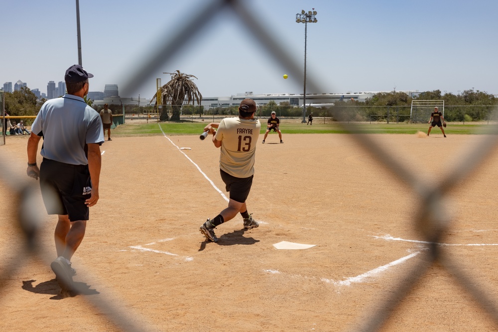 Padres Alumni &amp; MCRD San Diego Softball Game