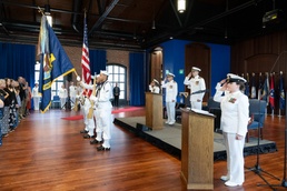 United States Navy Band holds Change of Command