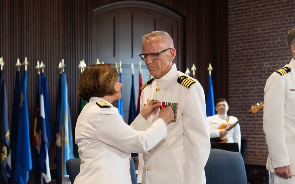 United States Navy Band holds Change of Command