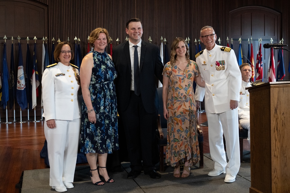 United States Navy Band holds Change of Command