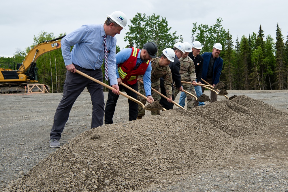 DVIDS - News - Doyon Utilities, JBER leaders break ground on new water ...