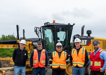 Doyon Utilities, JBER leaders break ground on new water treatment plant