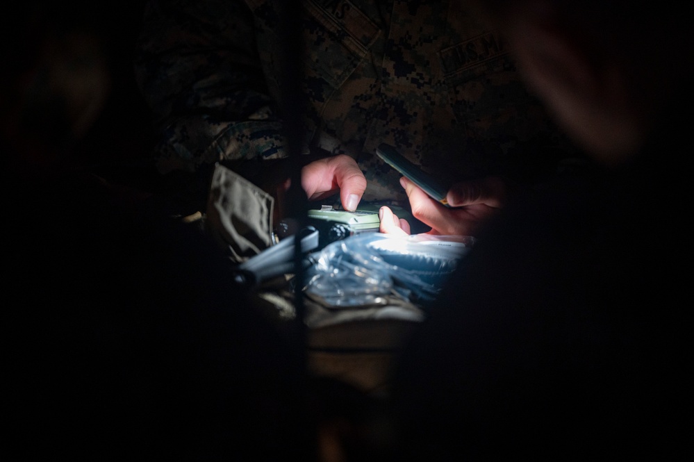 KC-130 practices approaches and touch-and-go maneuvers in support of VS24