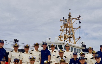 U.S. Coast Guard hosts Japanese Coast Guard Training Ship Kojima