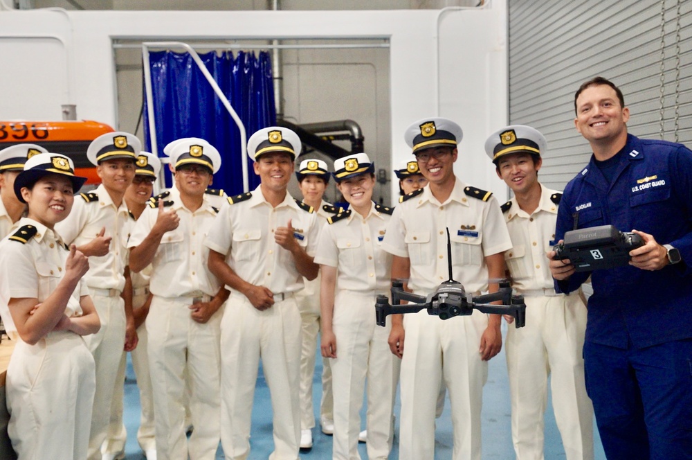 U.S. Coast Guard hosts Japanese Coast Guard Training Ship Kojima