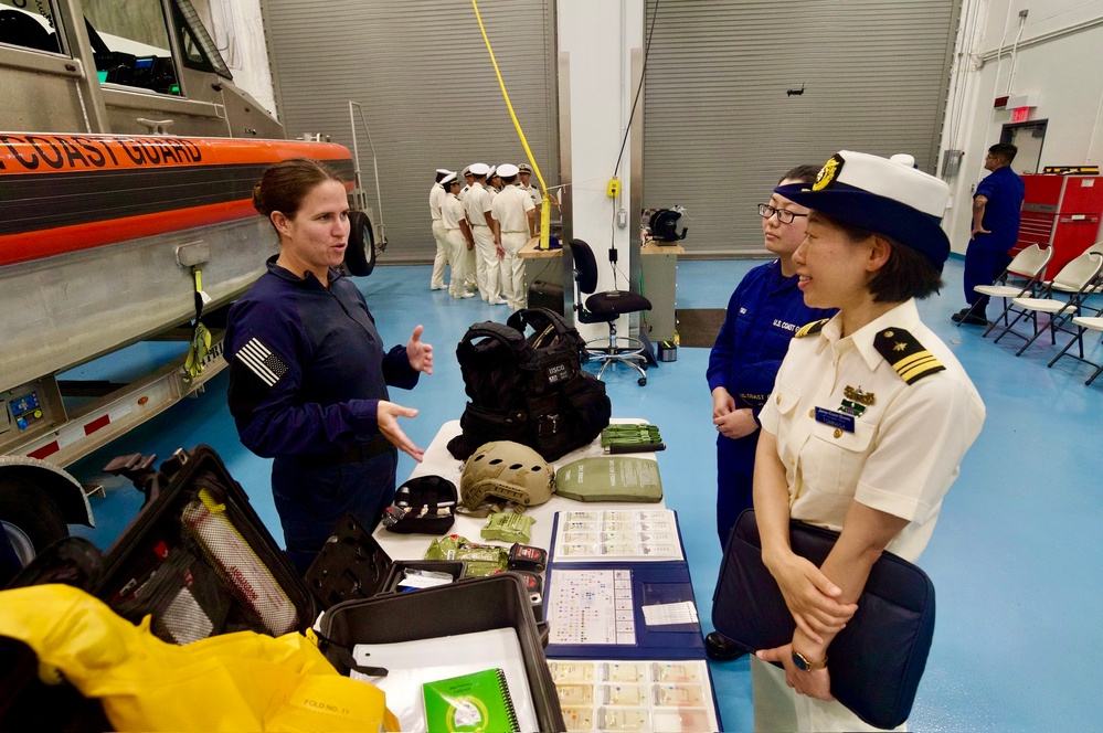 U.S. Coast Guard hosts Japanese Coast Guard Training Ship Kojima