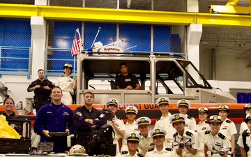 U.S. Coast Guard hosts cadets from Japanese Coast Guard Training Ship Kojima