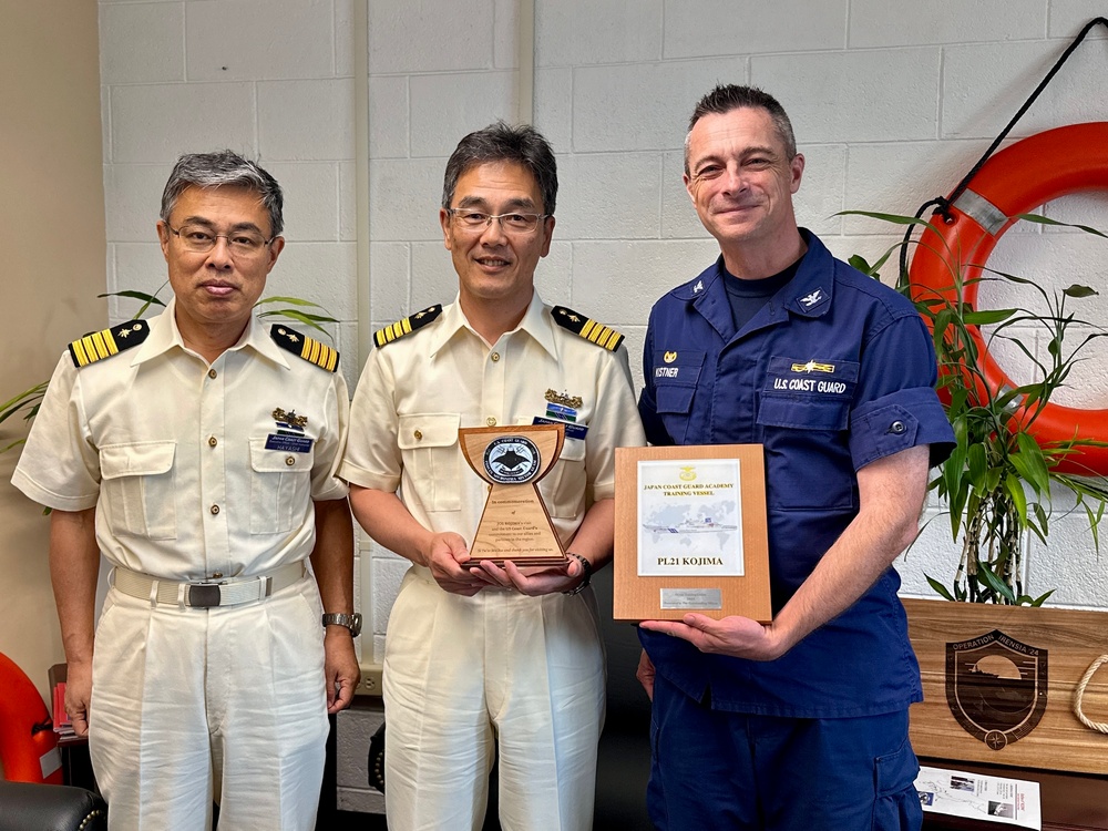 U.S. Coast Guard hosts Japanese Coast Guard Training Ship Kojima