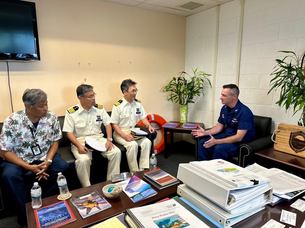 U.S. Coast Guard hosts Japanese Coast Guard Training Ship Kojima