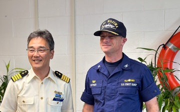 U.S. Coast Guard hosts Japanese Coast Guard Training Ship Kojima