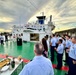 Japanese Coast Guard Training Ship Kojima hosts U.S. Coast Guard