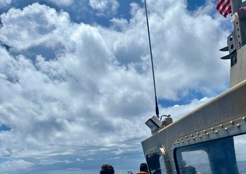 U.S. Coast Guard rescues disabled vessel near Galves Banks