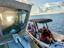 U.S. Coast Guard rescues disabled vessel near Galves Banks