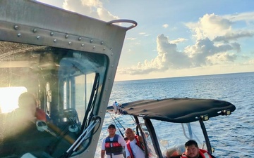 U.S. Coast Guard rescues disabled vessel near Galves Banks