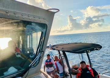 U.S. Coast Guard rescues disabled vessel near Galves Banks