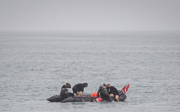 U.S. Marines conduct dive training during exercise Resolute Sentinel 24