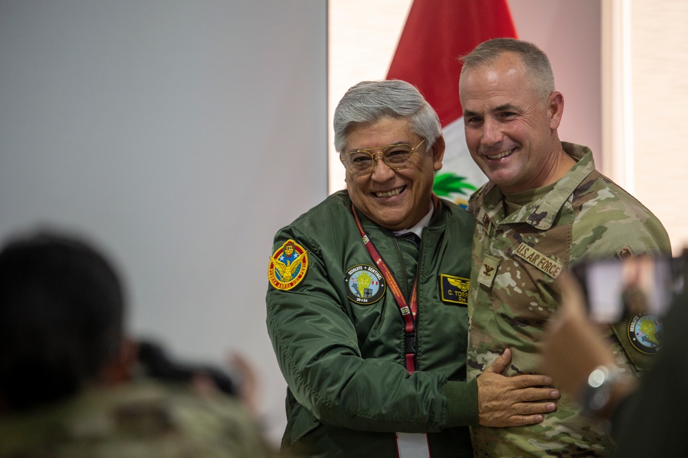 Top Peruvian military leaders attend Commander’s Update Brief during Resolute Sentinel 24