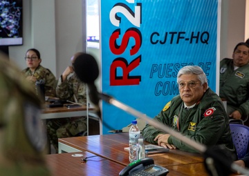 Top Peruvian military leaders attend Commander’s Update Brief during Resolute Sentinel 24