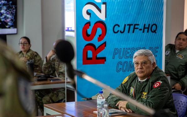 Top Peruvian military leaders attend Commander’s Update Brief during Resolute Sentinel 24