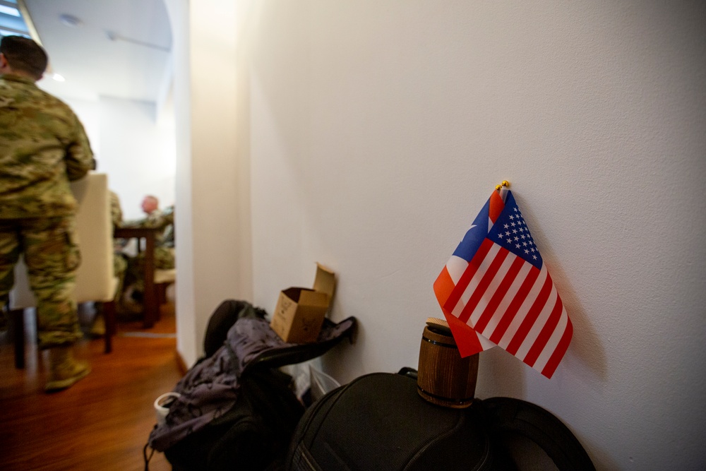 1st Mission Support Command leadership visits Civil Affairs during Resolute Sentinel 24