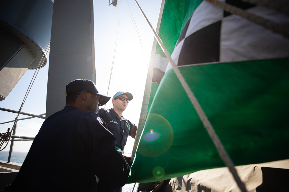 USS Fitzgerald Makes Preparations to get underway for RIMPAC 2024