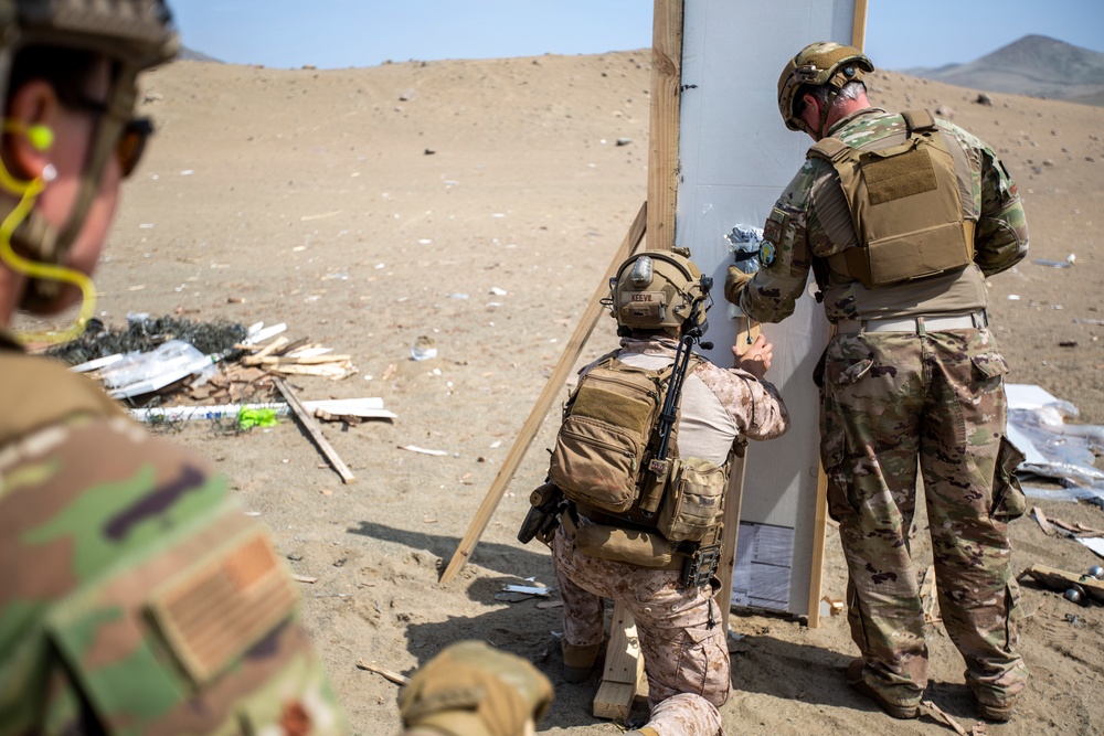 U.S. Marines conduct live breaching training during exercise Resolute Sentinel 24