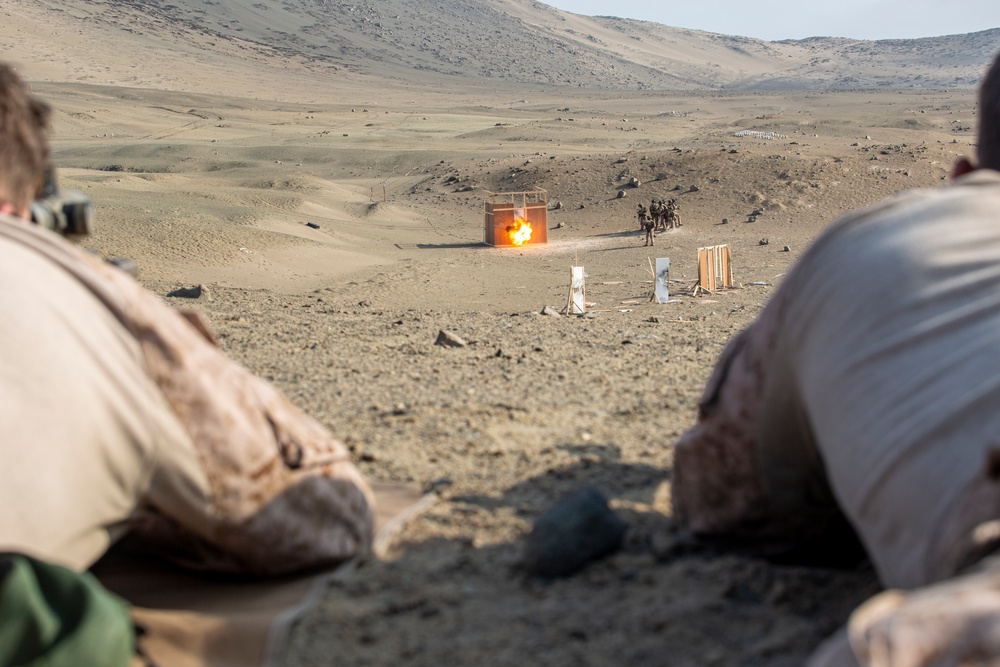 U.S. Marines conduct live breaching training during exercise Resolute Sentinel 24