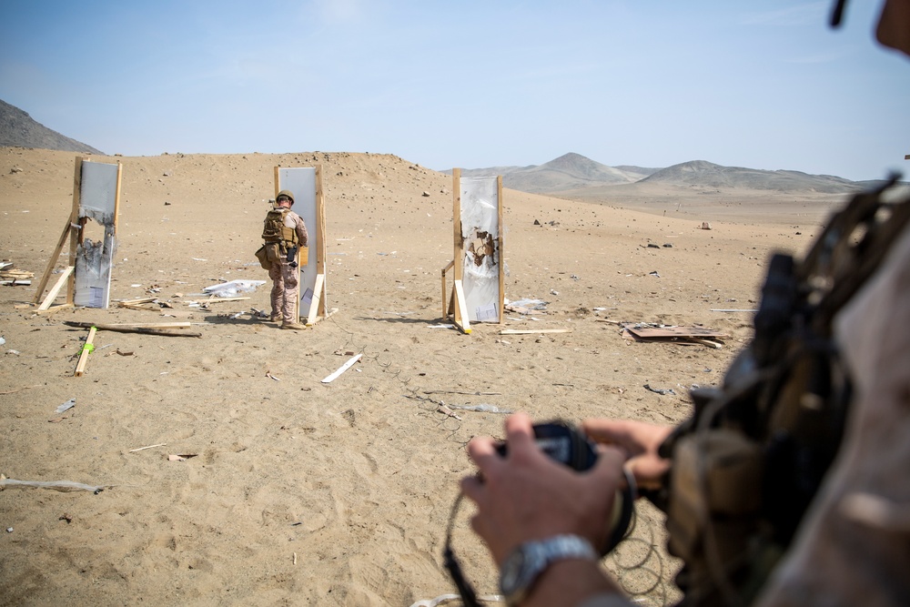 U.S. Marines conduct live breaching training during exercise Resolute Sentinel 24