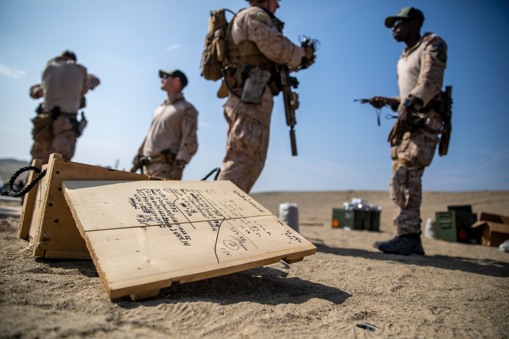 U.S. Marines conduct live breaching training during exercise Resolute Sentinel 24