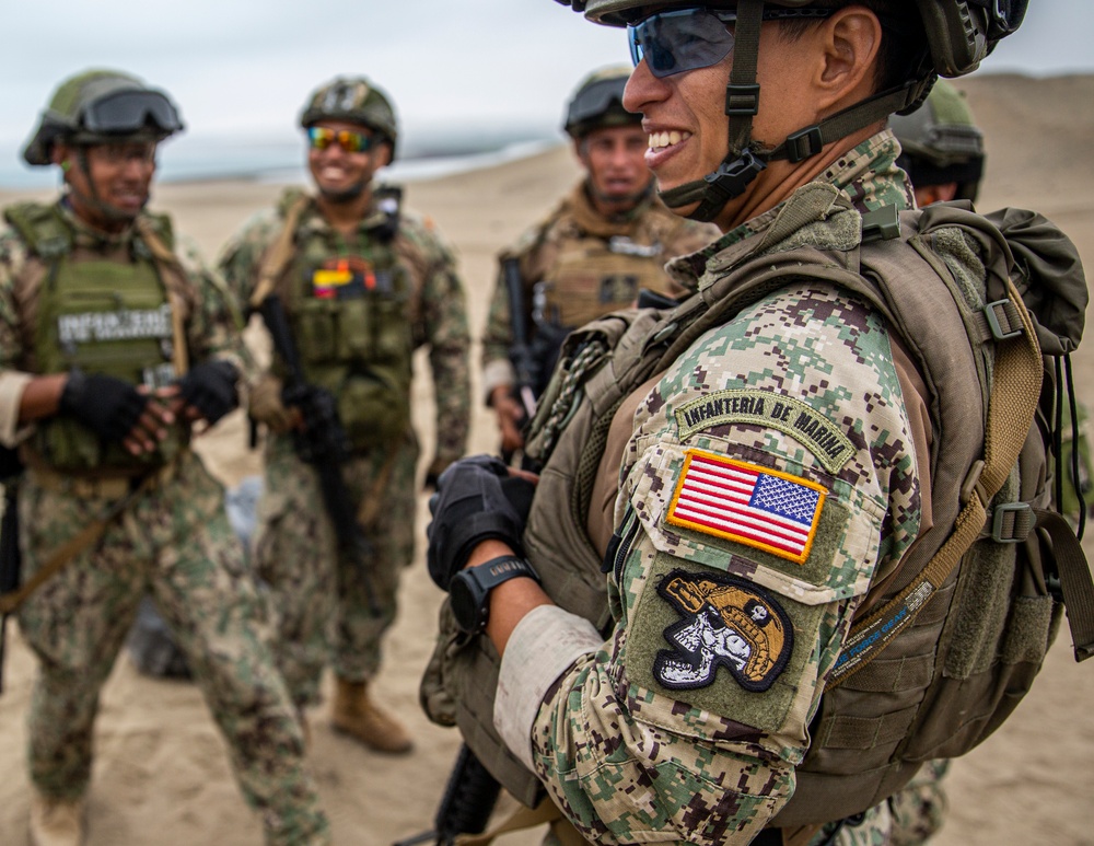 U.S. Marines conduct live fire and maneuver range during exercise Resolute Sentinel 24