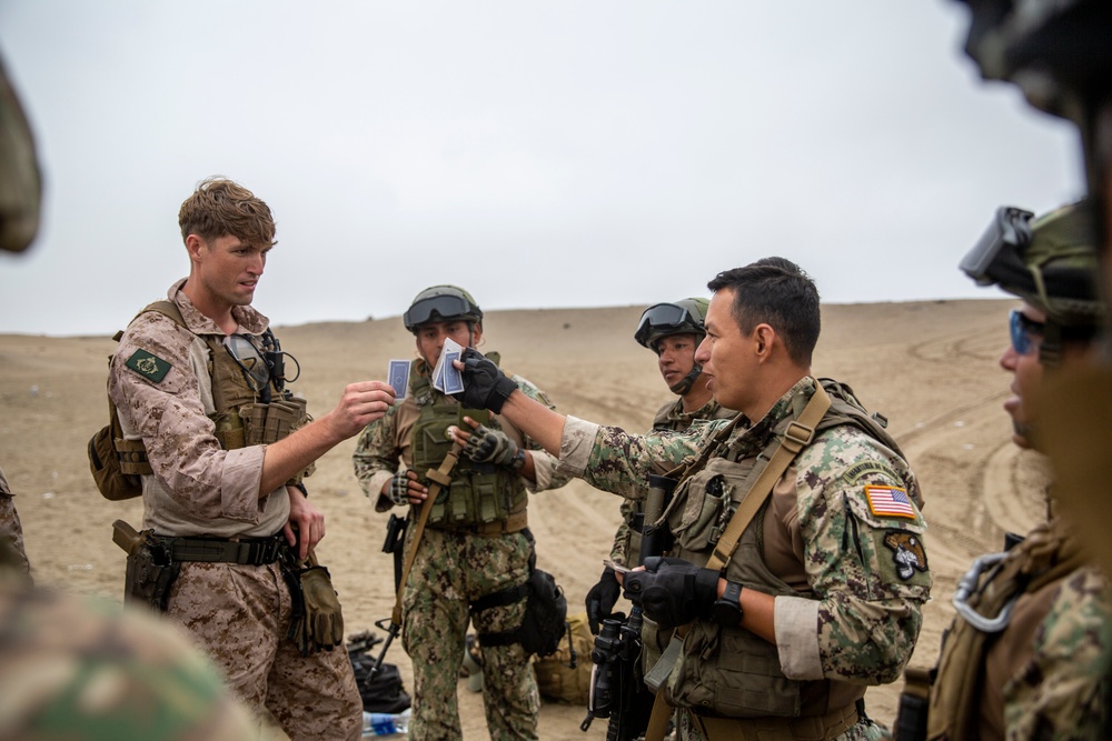 U.S. Marines conduct live fire and maneuver range during exercise Resolute Sentinel 24