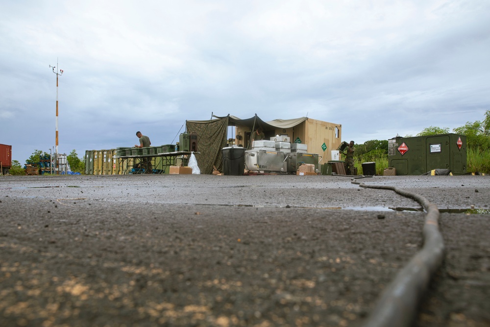 Valiant Shield 24: Marine Food Specialists Prepare a Field Mess for Troops