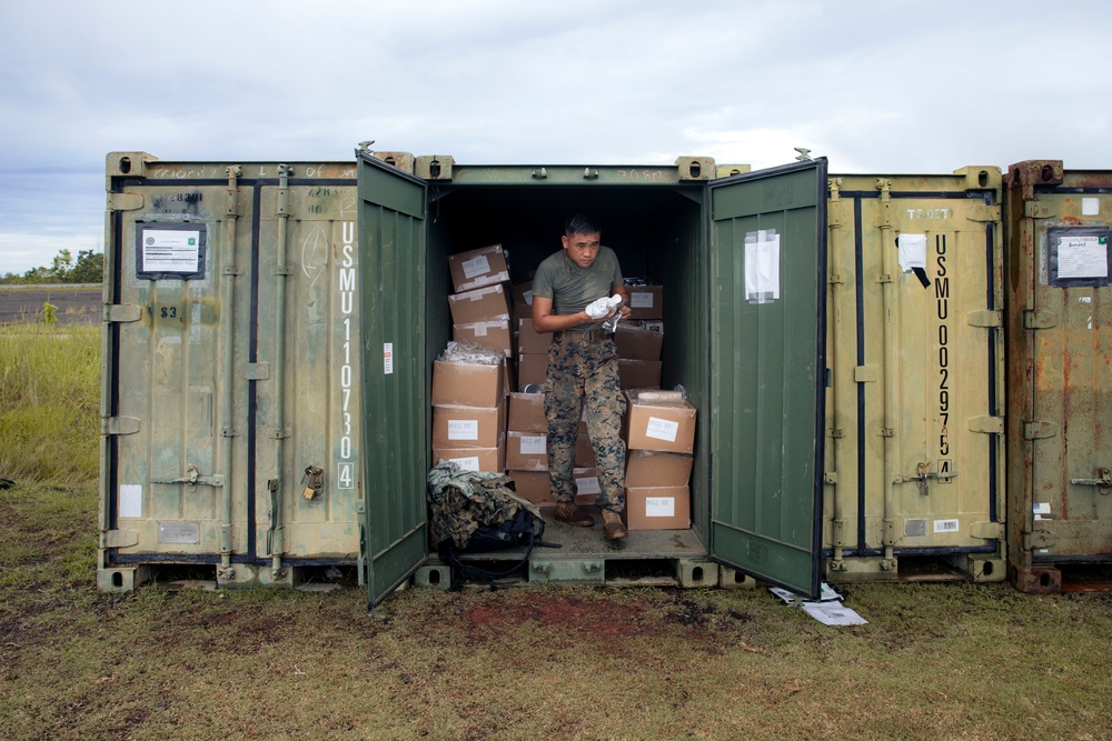 Valiant Shield 24: Marine Food Specialists Prepare a Field Mess for Troops