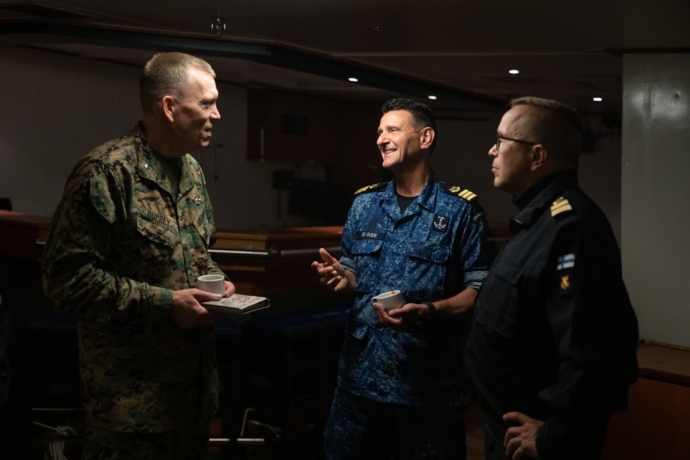 CHAPEX Exercise Serial aboard the Johan de Witt