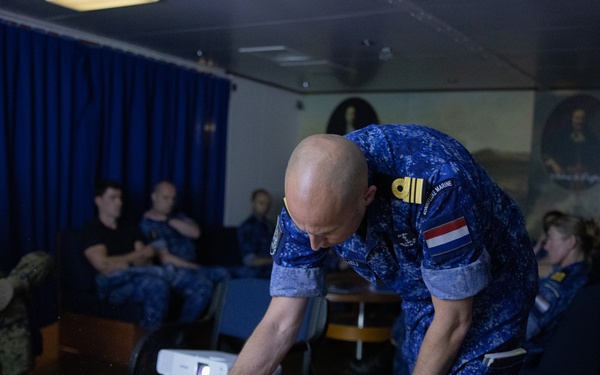 CHAPEX Exercise Serial aboard the Johan de Witt