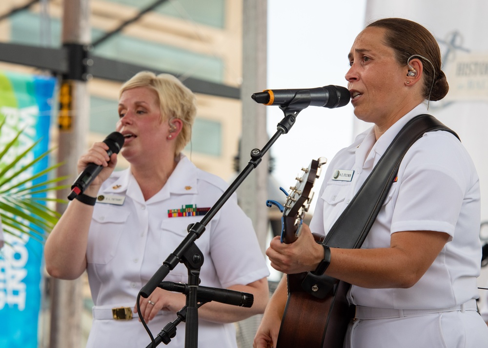 Country Current Performs at Maryland Fleet Week 2024