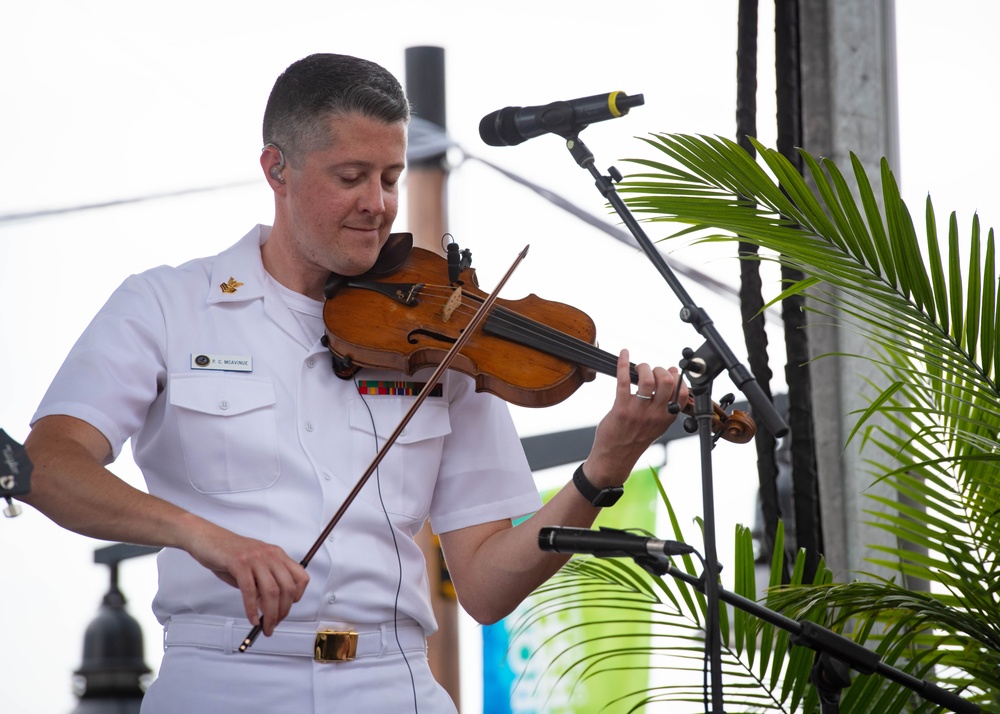 Country Current Performs at Maryland Fleet Week 2024