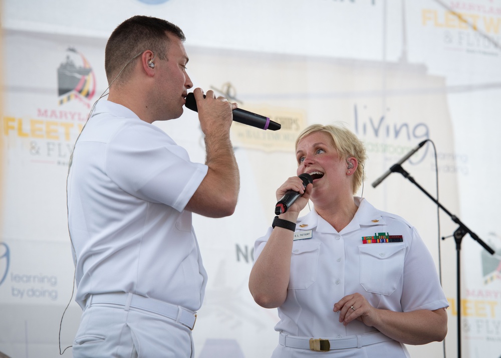 Country Current Performs at Maryland Fleet Week 2024