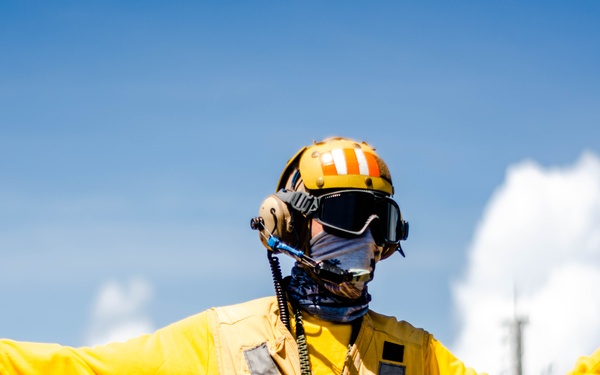 USS Ronald Reagan (CVN 76) conducts flight operations in support of Valiant Shield 2024