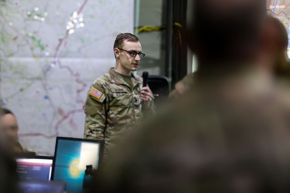 Kentucky Army National Guard Participate in Multi-State Warfighter 2024