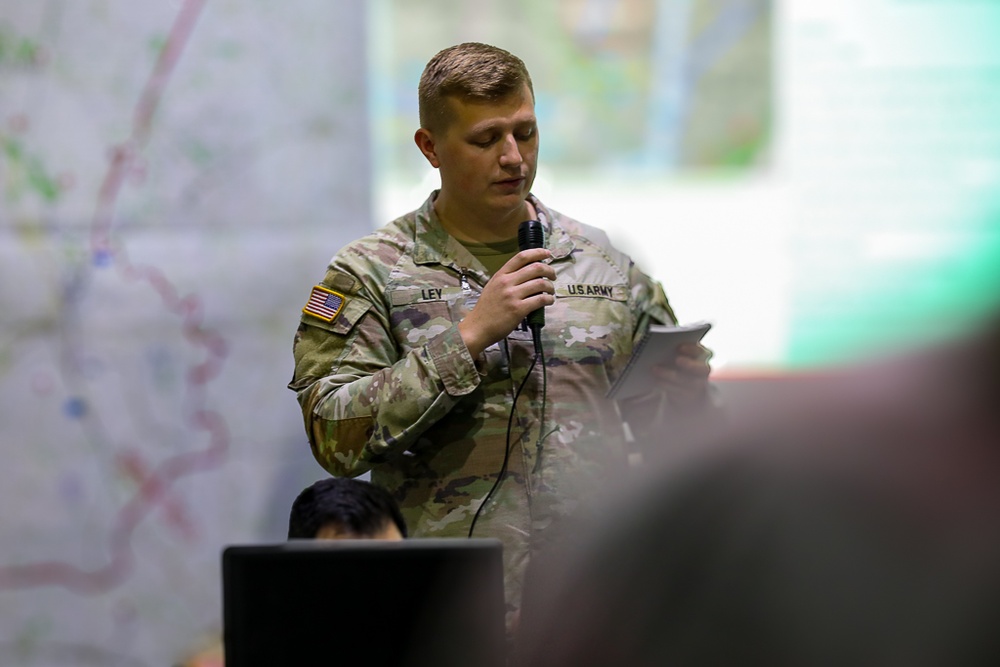 Kentucky Army National Guard Participate in Multi-State Warfighter 2024