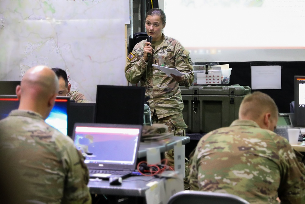 Kentucky Army National Guard Participate in Multi-State Warfighter 2024