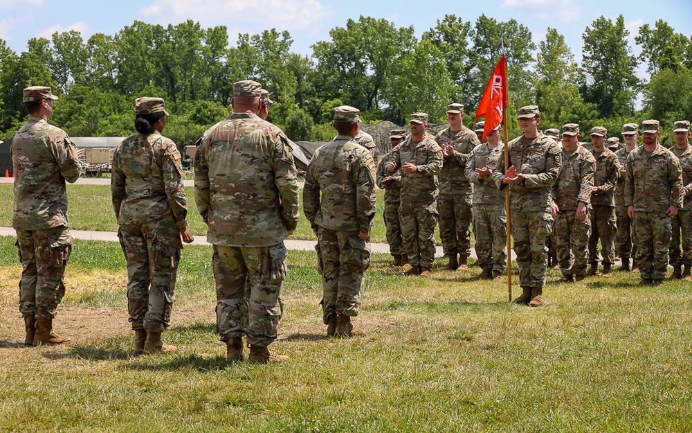 Kentucky’s 149th Signal Company Soldiers Awarded during Warfighter 24-4