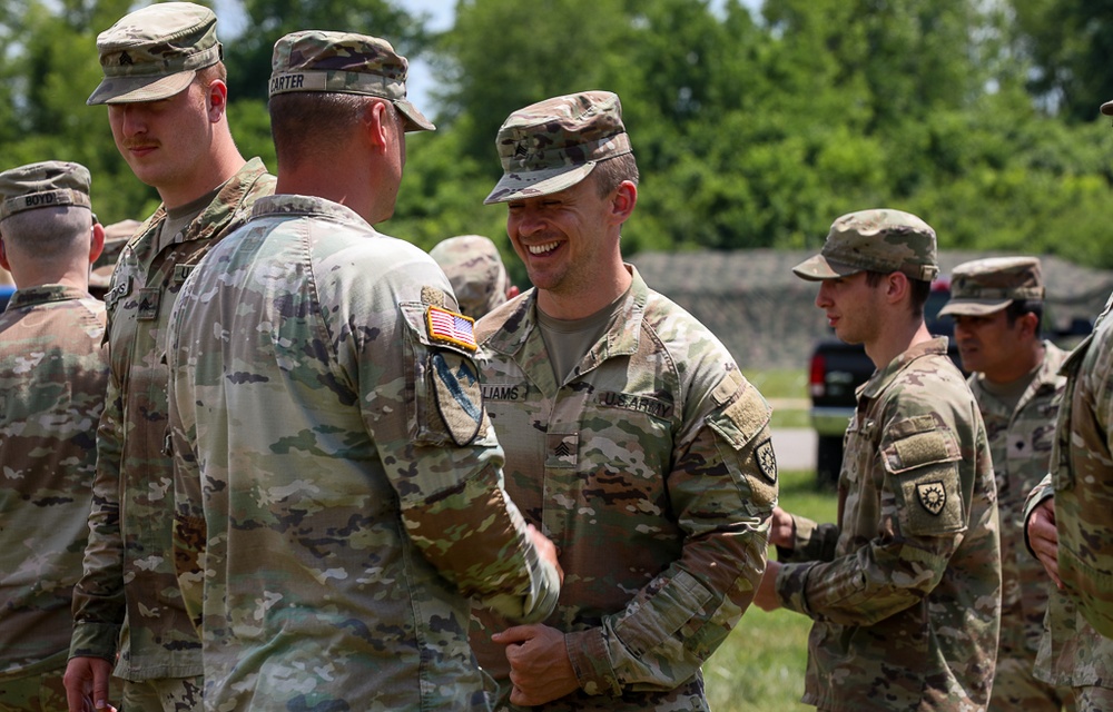 Kentucky’s 149th Signal Company Soldiers Awarded during Warfighter 24-4