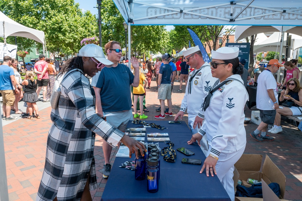 Maryland Fleet Week Fells Point Festivities