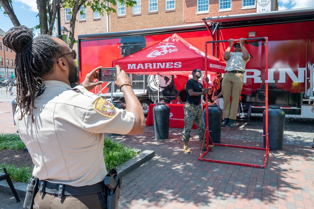 Maryland Fleet Week Fells Point Festivities