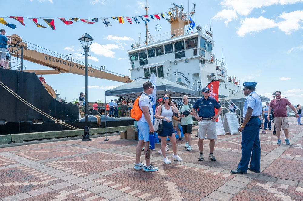 USCGC James Rankin Offers Tours during Maryland Fleet Week