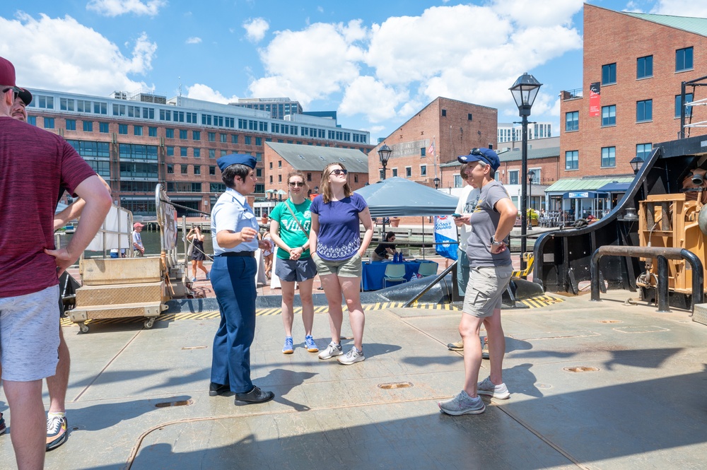 USCGC James Rankin Offers Tours during Maryland Fleet Week