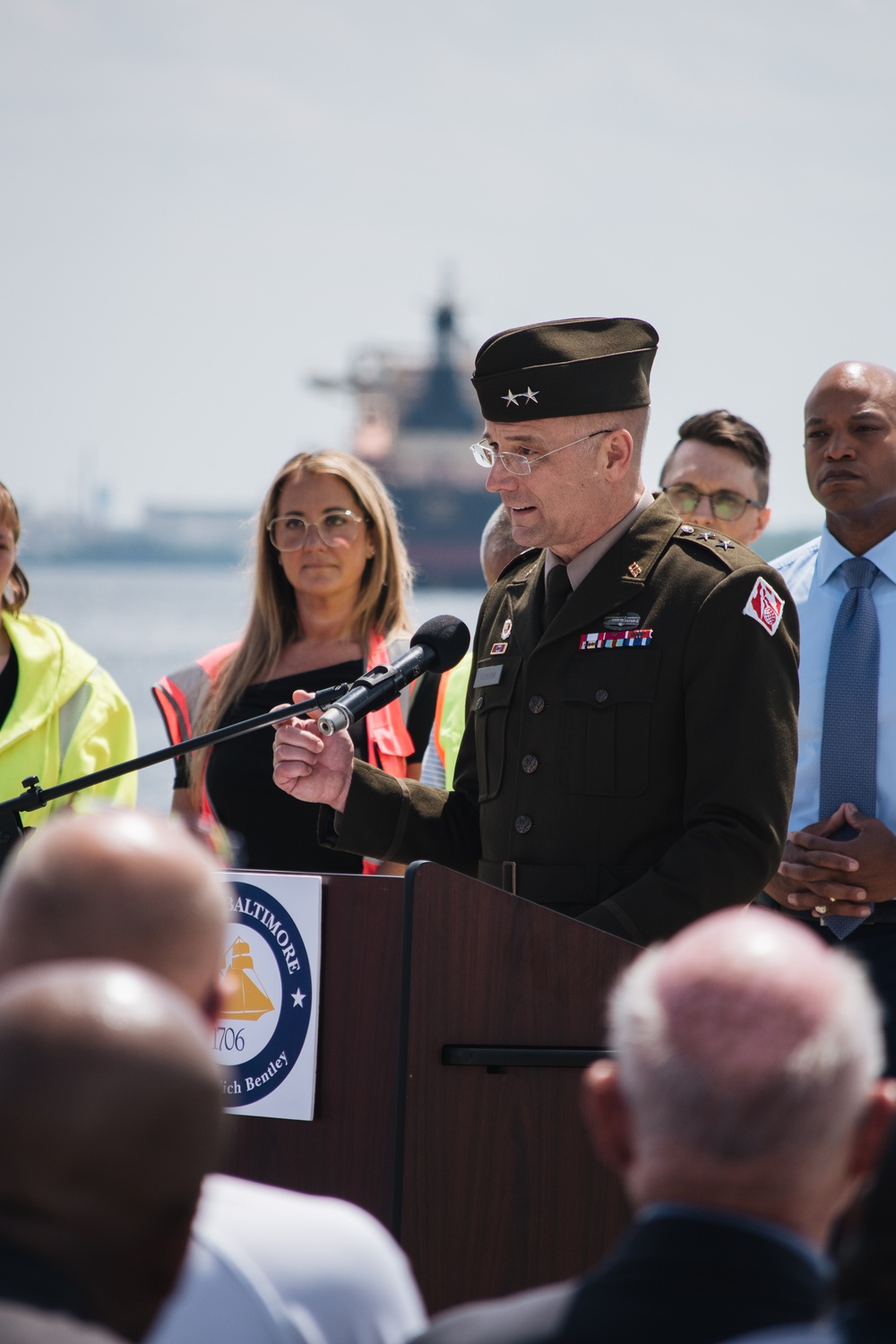 Key Bridge Unified Command participates in press event at Port of Baltimore to mark full federal channel reopening